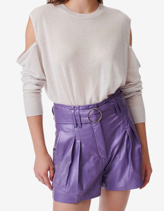 HASTIN OVERSIZED CUT-OUT SWEATER
